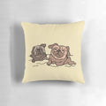 Cozy Bulldog Dog Pillow for Relaxation and Comfort