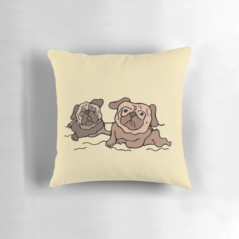 Cozy Bulldog Dog Pillow for Relaxation and Comfort