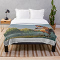 Soft and cuddly chicken plush blanket for comfortable home decor