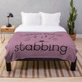 A soft and cozy plush blanket featuring a hedgehog design, perfect for exotic pet lovers.