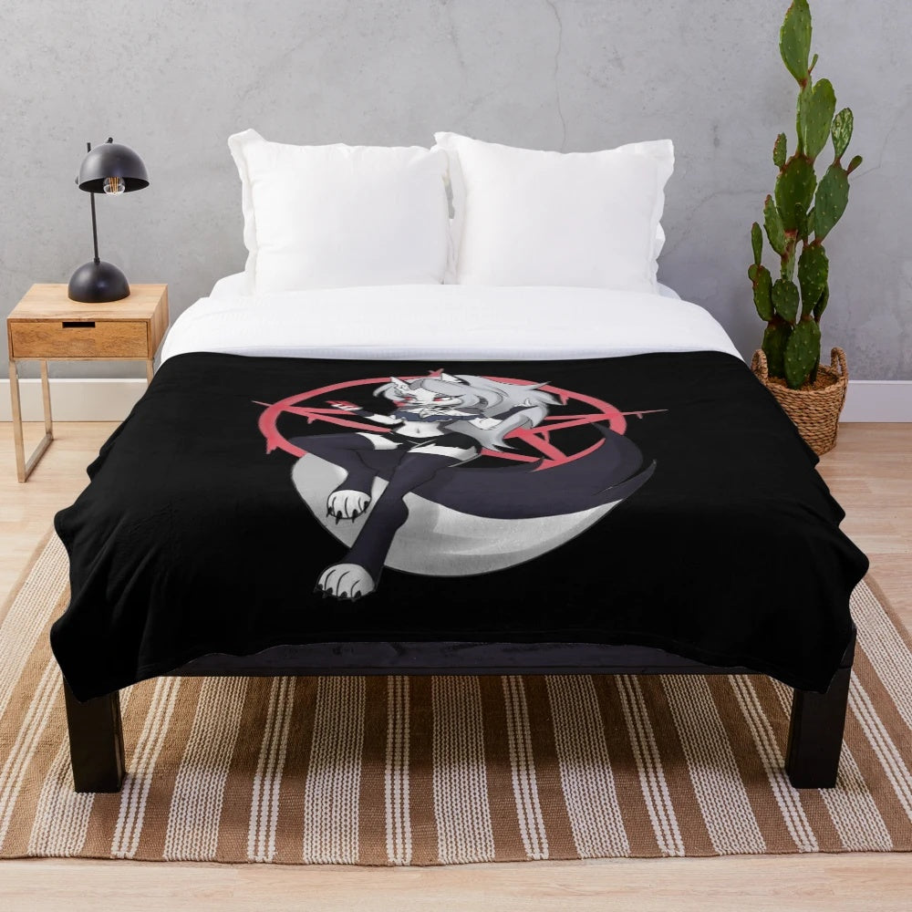 Helluva Boss Loona Plush Blanket