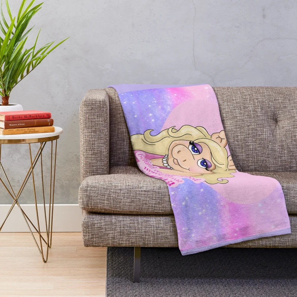 Miss Piggy Plush Blanket