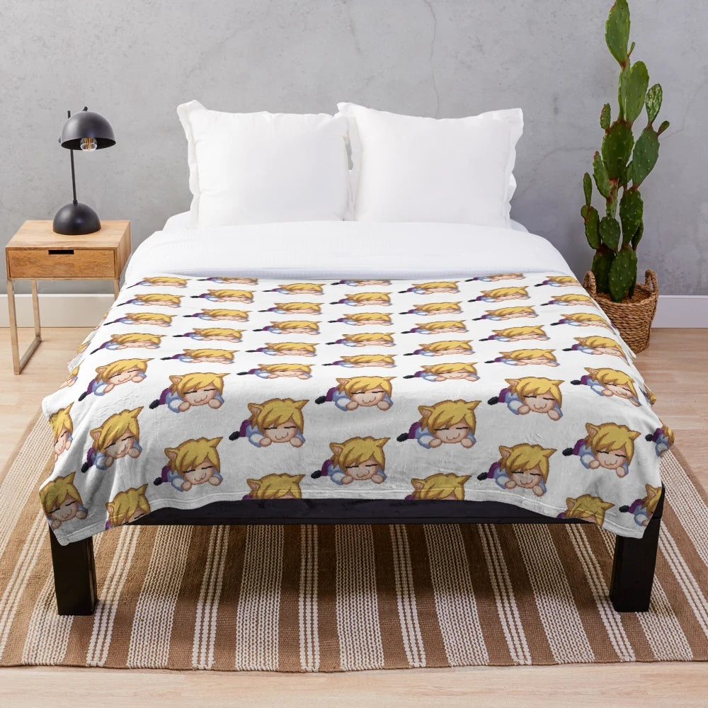 neco arc Plush Blanket with Arcueid Brunestud design