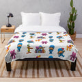 Pocoyo inspired plush blanket for kids