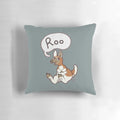 Roo the Kangaroo Plush Pillow - Soft, Huggable Cartoon Animal Accent