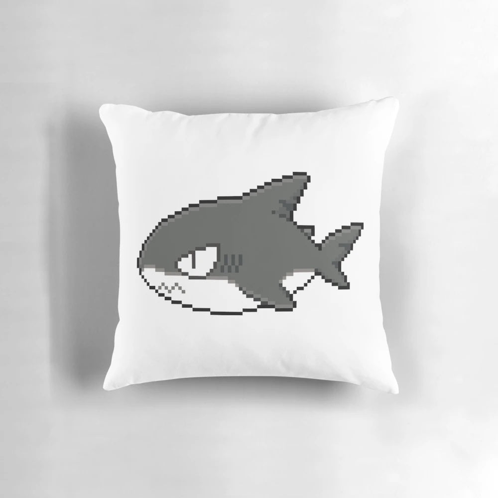Soft and huggable Samekichi shark plush pillow from the Funamusea anime series