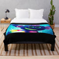 Trollex Plush Blanket with Vibrant Troll Characters