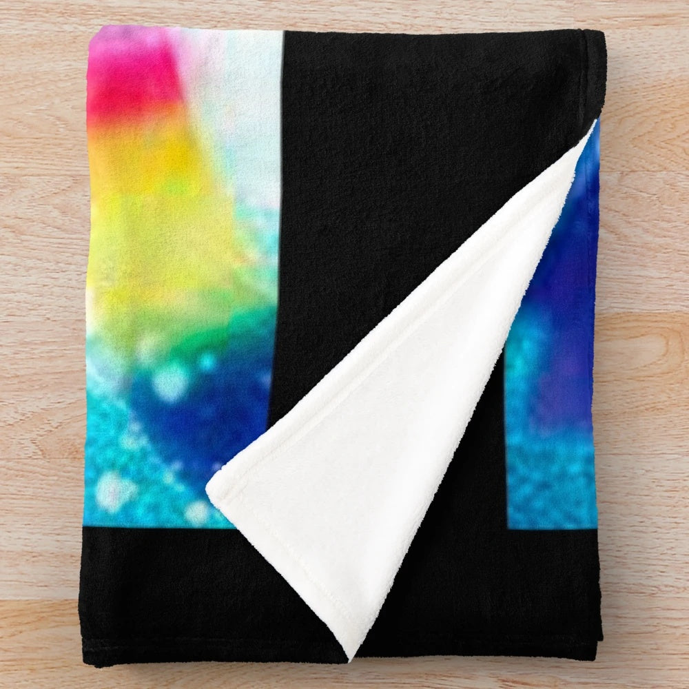 Trollex Plush Blanket with Vibrant Troll Characters