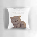 A soft, plush wombat pillow for cozy comfort and adorable home decor.