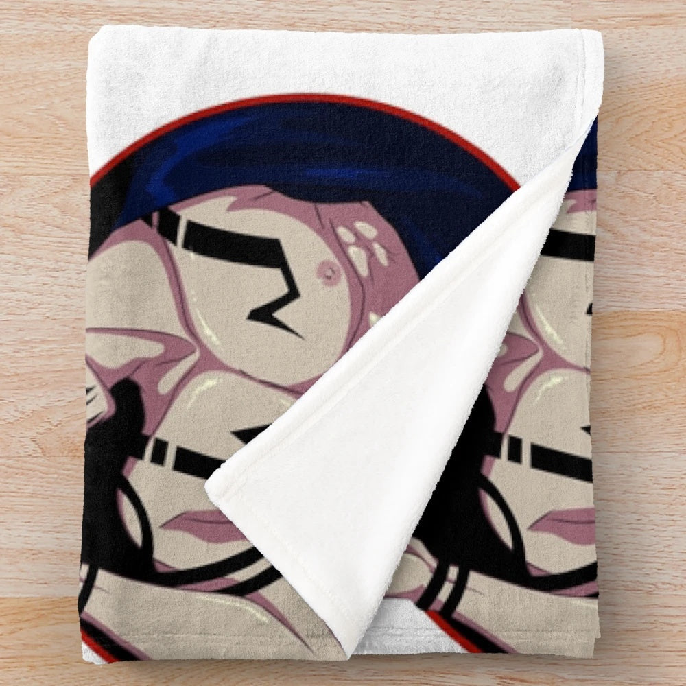 Soft and plush anime-inspired blanket for cozy home decor