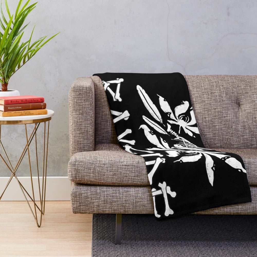 Bayside plush blanket for home decor