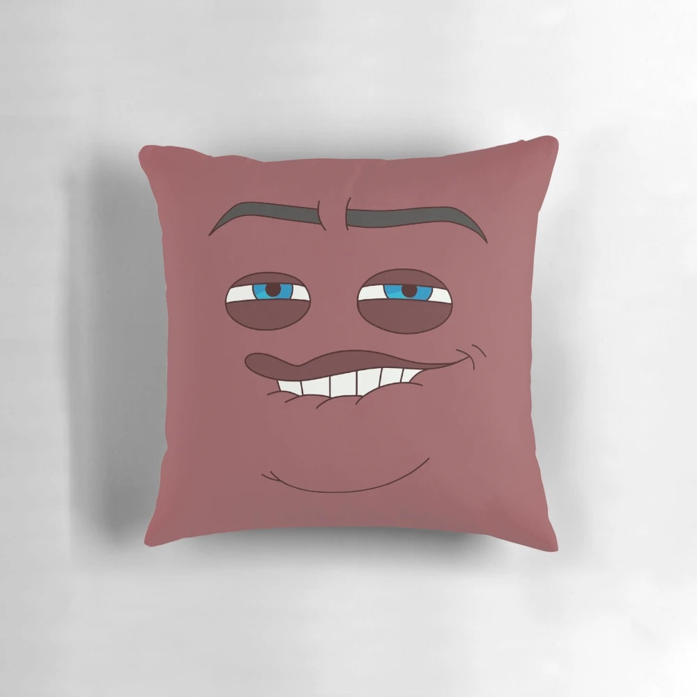 Cozy and plush pillow with a sensual design, perfect for relaxation and intimacy.