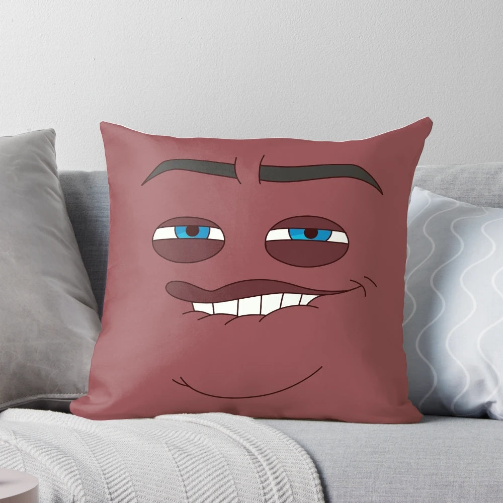 Cozy and plush pillow with a sensual design, perfect for relaxation and intimacy.