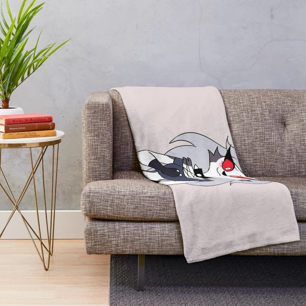 Loona Helluva Boss Inspired Plush Blanket
