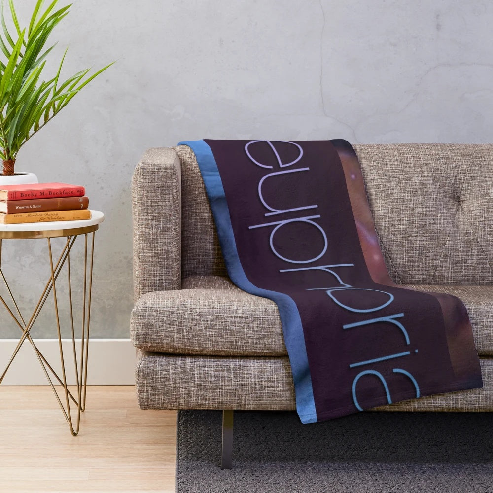 Soft and vibrant euphoria plush blanket