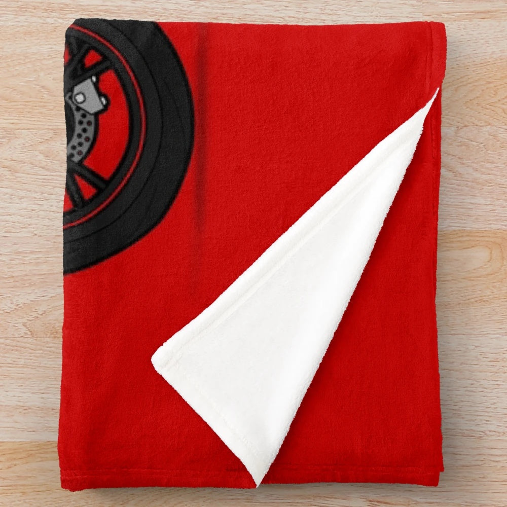 Ducati Hypermotard 950 inspired plush blanket