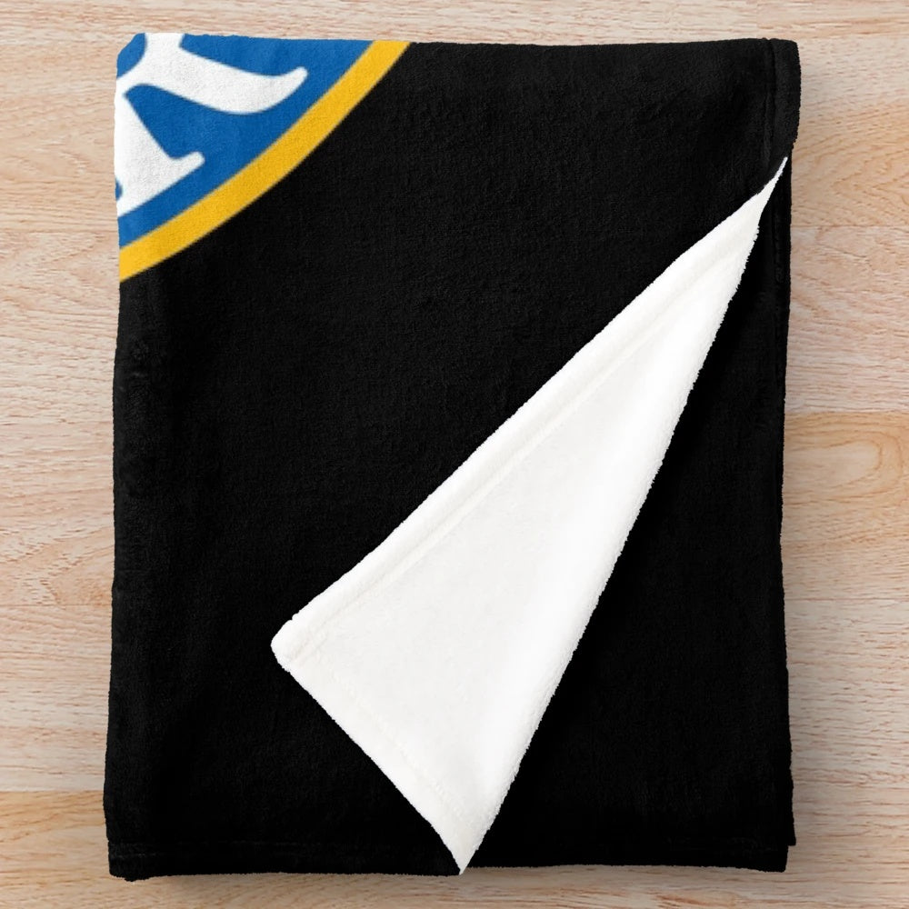 Bath Rugby logo printed on a soft, cozy plush blanket