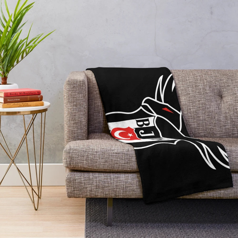 Besiktas 1903 Themed Plush Blanket