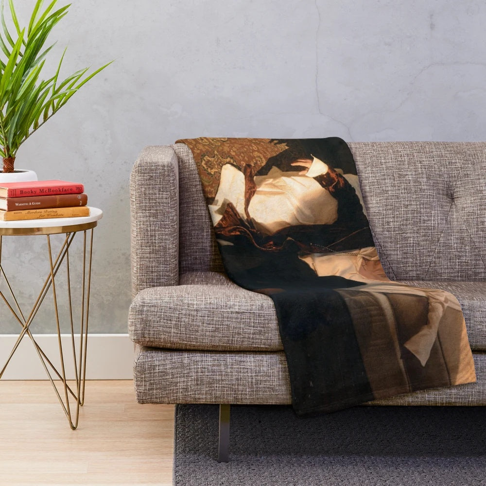 Cozy BTS Jimin 'ID : Chaos' Concept Photo Plush Blanket