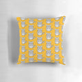 Cozy pillow featuring a cute chinchilla design