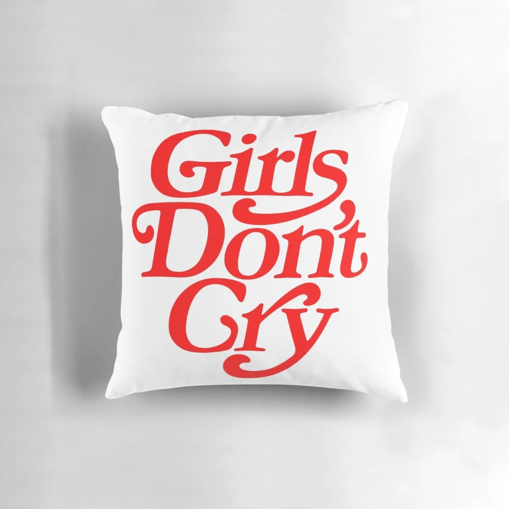 Soft, plush pillow designed for girls featuring a comforting design