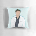 Grey's Anatomy inspired pillow with character names