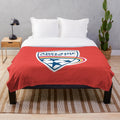 Adelaide United Inspired Plush Blanket