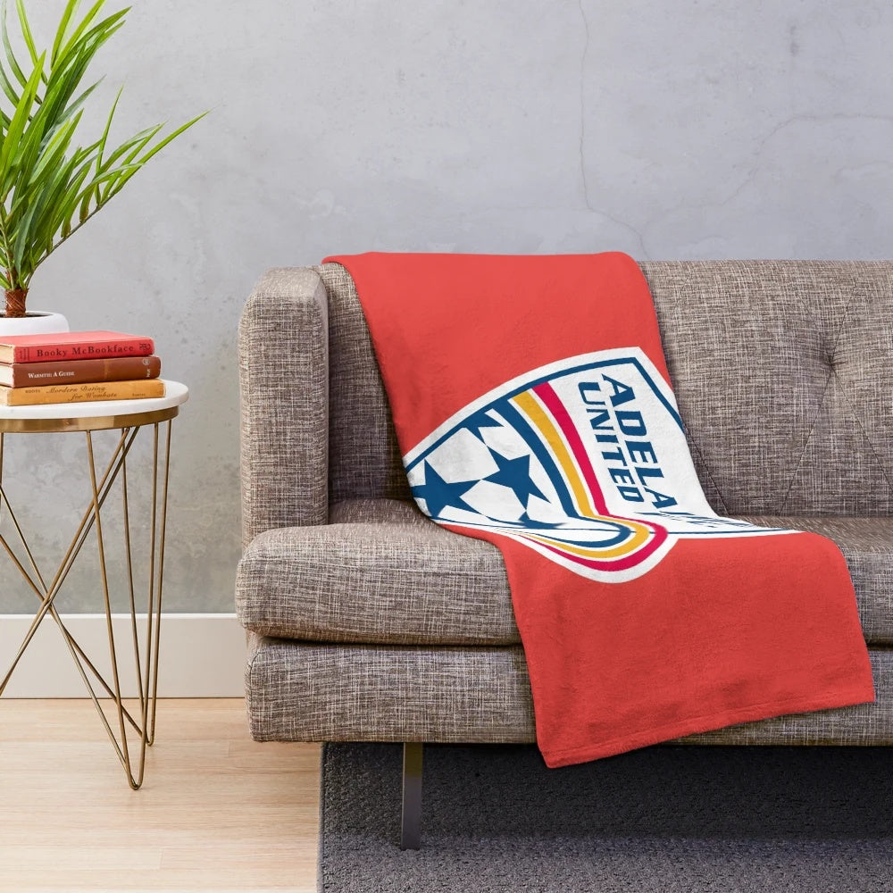 Adelaide United Inspired Plush Blanket