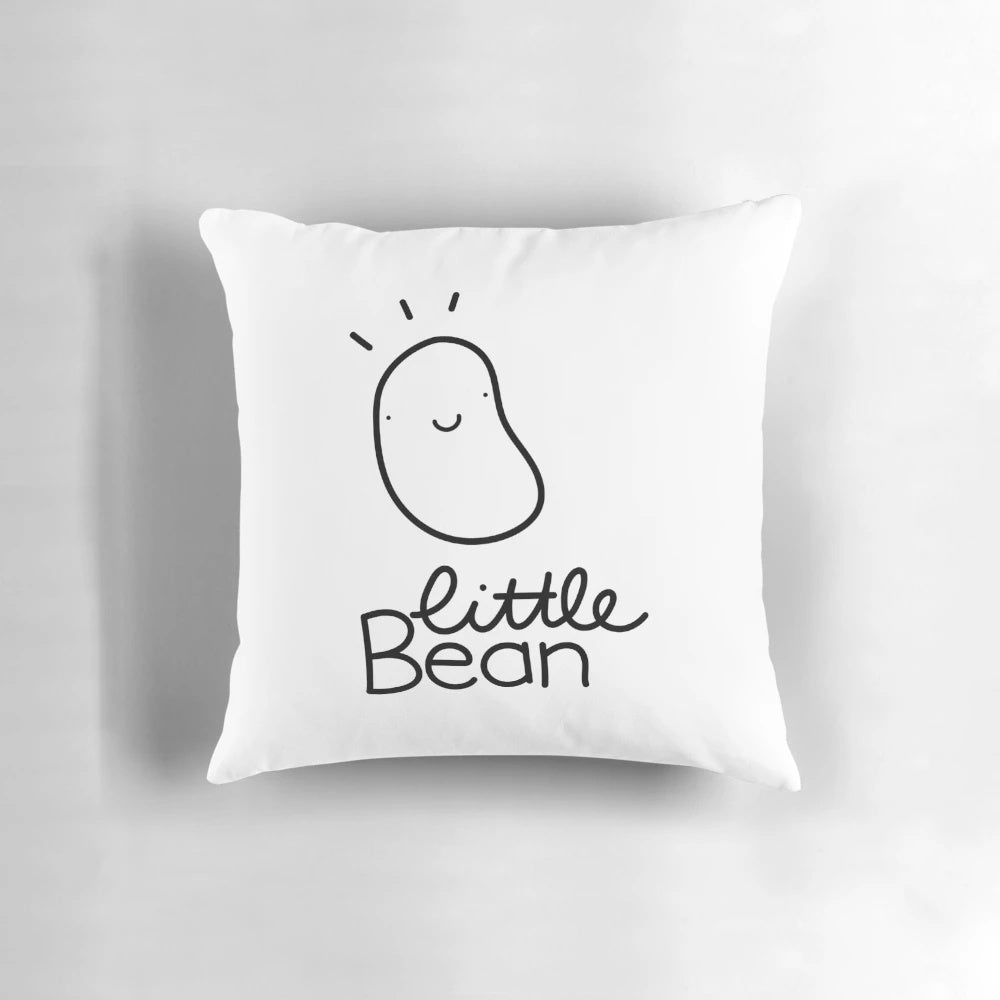 Soft and cuddly bean-filled pillow for newborn and baby