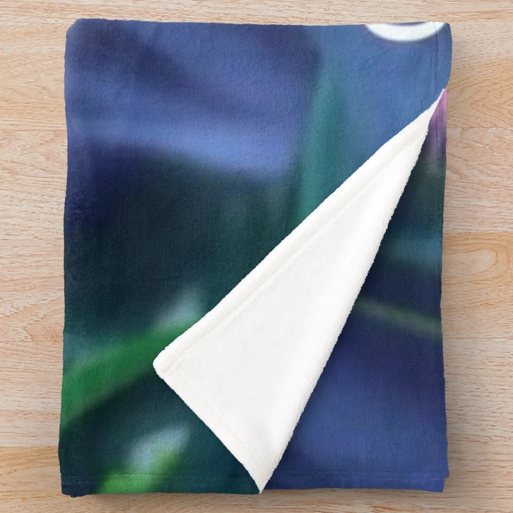 Soft and plush bibble oops meme-inspired blanket