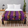 Brett Sutton inspired plush blanket for your cozy home