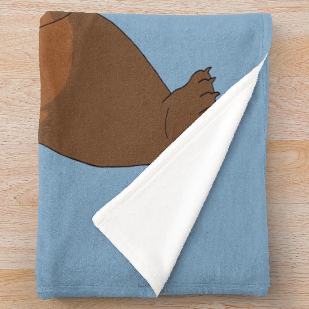 Soft and plush Brother Bear-themed blanket