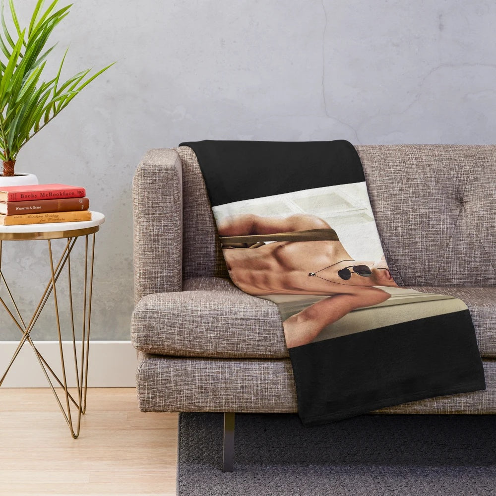 Channing Tatum inspired plush blanket