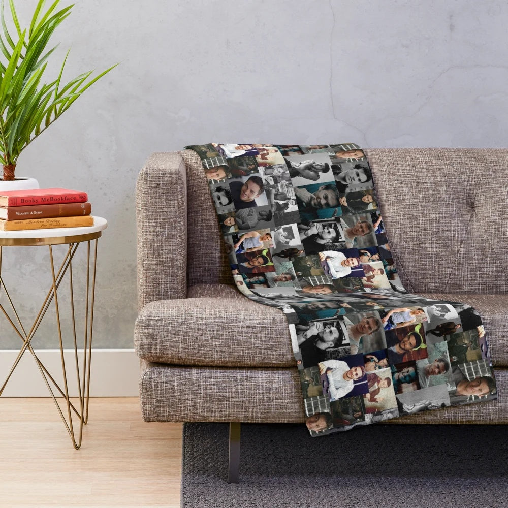 Soft and plush Chris Wood inspired blanket