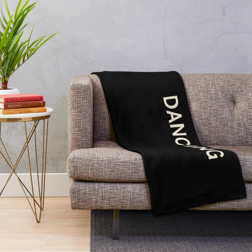 Plush blanket featuring dancing hobbies and interests