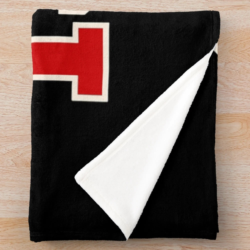 Delta Sigma Theta inspired plush blanket