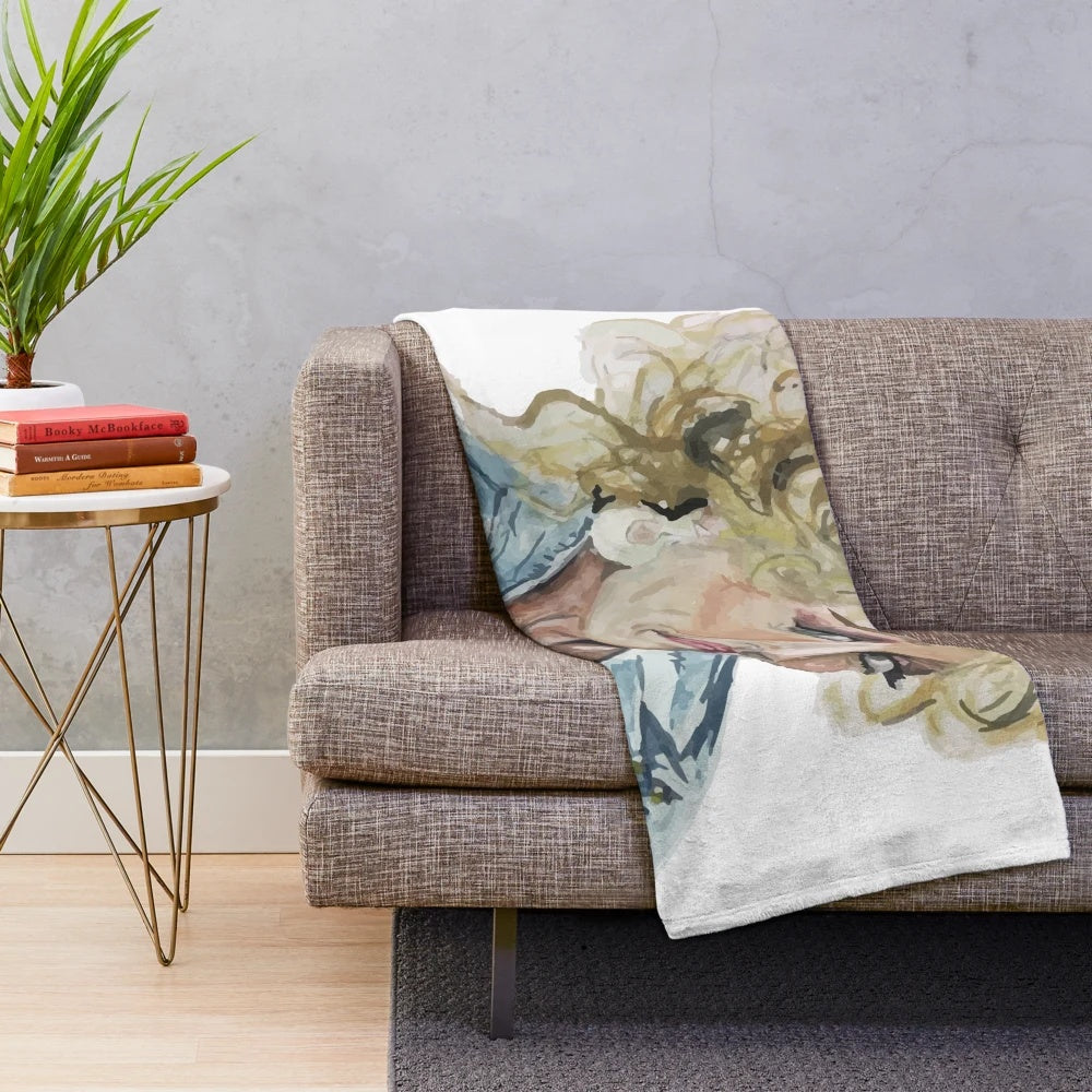Dolly Parton inspired plush blanket