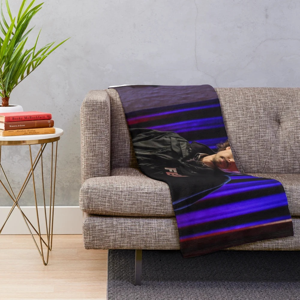 Soft and cozy fbi goob plush blanket
