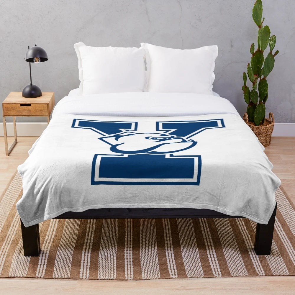 Handsome Dan Yale Bulldogs Plush Blanket