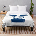 Handsome Dan Yale Bulldogs Plush Blanket