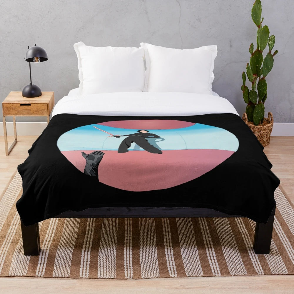 Soft and plush harry ren inspired blanket
