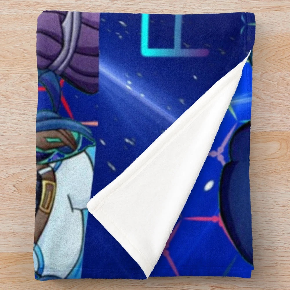 Itsfunneh Krew Plush Blanket - Soft and Comfortable Gaming Blanket