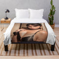Jenna Ortega Plush Blanket, Soft and Cozy Home Decor