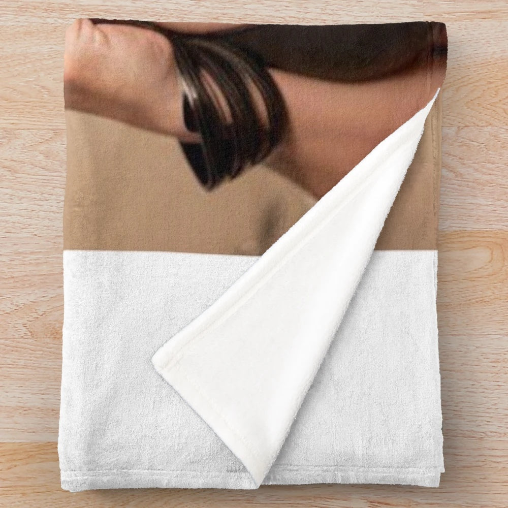 Jenna Ortega Plush Blanket, Soft and Cozy Home Decor