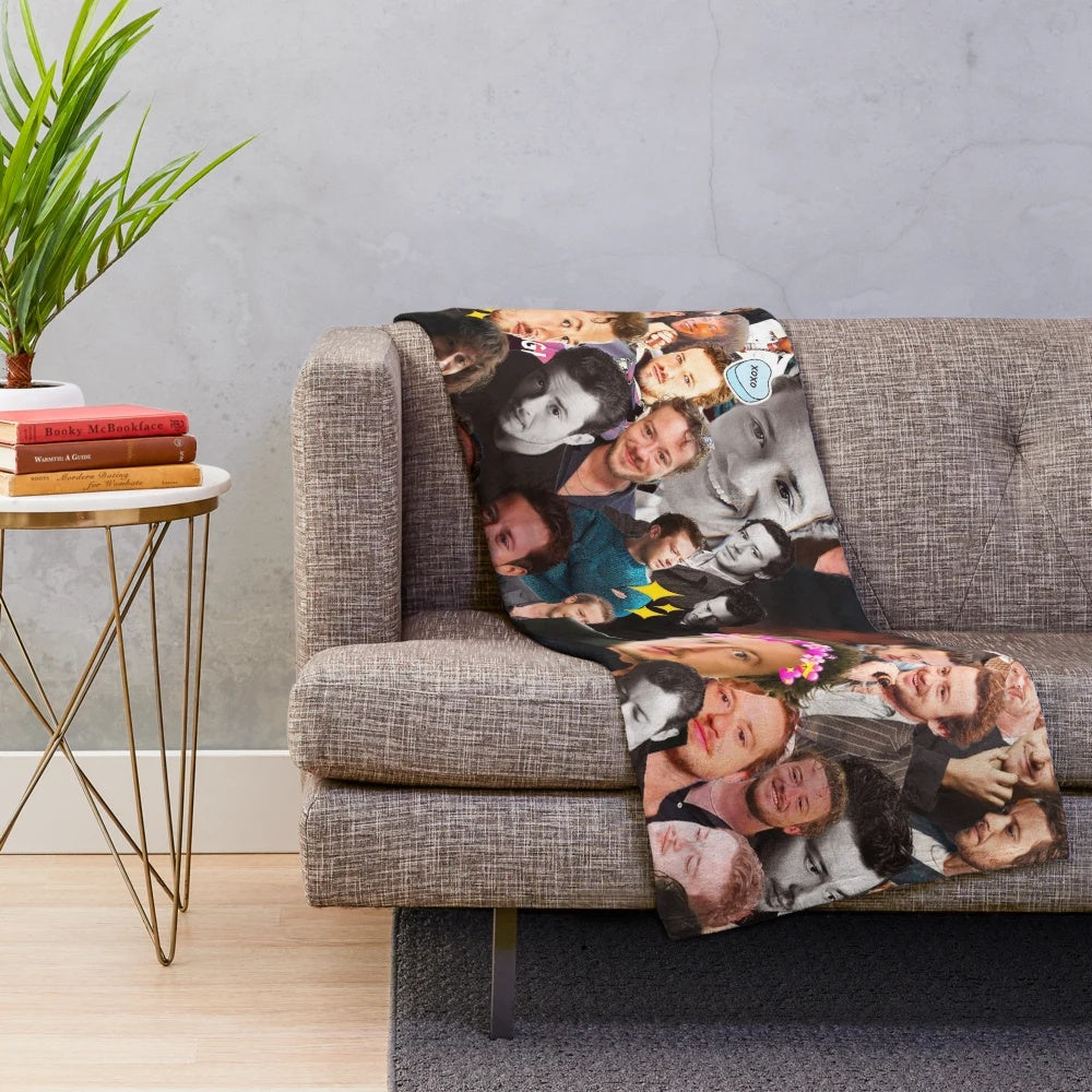 Soft and plush blanket featuring Joseph Quinn from Stranger Things