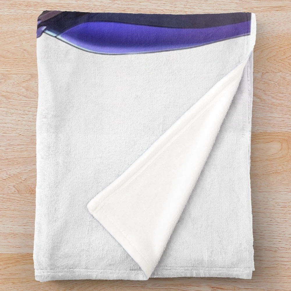 Soft and cozy plush blanket featuring Krystal-inspired design