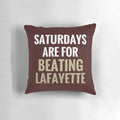 Lehigh University Pillow featuring the Lehigh Mountainhawks logo