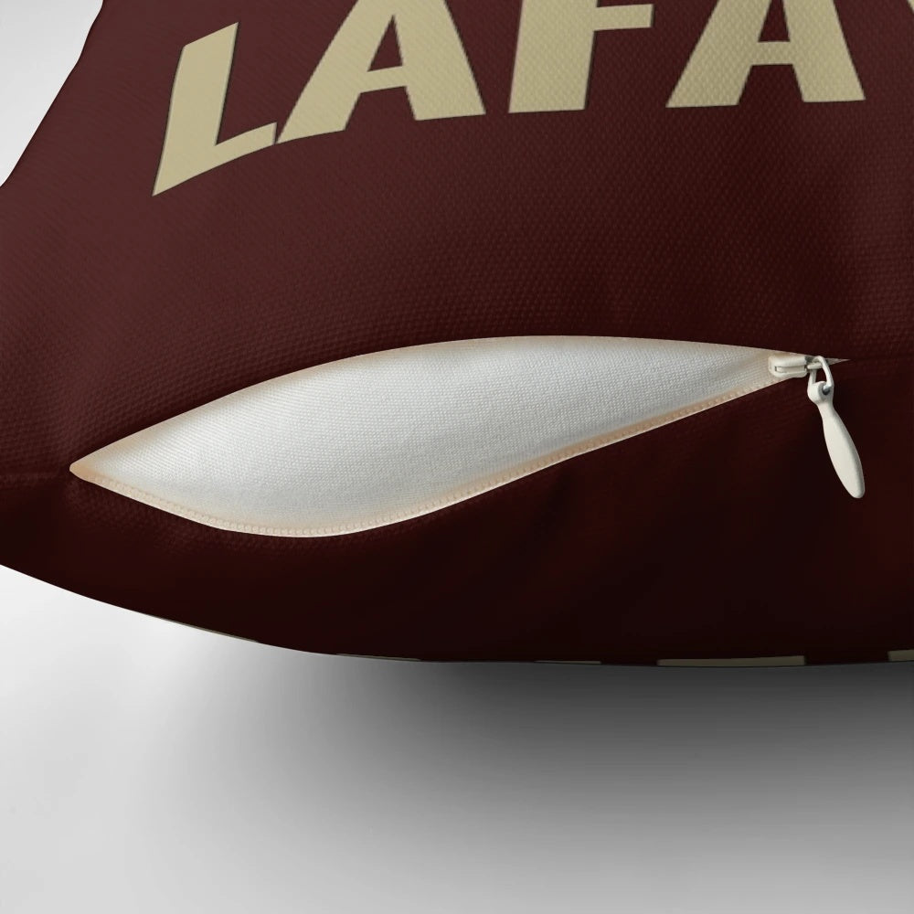 Lehigh University Pillow featuring the Lehigh Mountainhawks logo