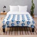 Lynn University Sparkle Logo Plush Blanket