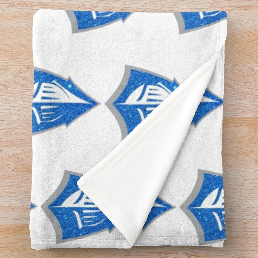 Lynn University Sparkle Logo Plush Blanket